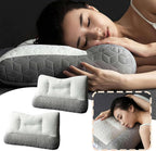 1+1 GRATIS | CONFORTSLEEP™ - La única almohada viscoelástica del mercado con soporte para la curvatura del cuello. (Incluye fundas GRATIS + 30 noches de prueba) *Medidas: 8x45x80cm