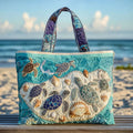 Bolsa artesanal abrazo de tortuga