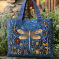 Bolsa acolchada con libélula