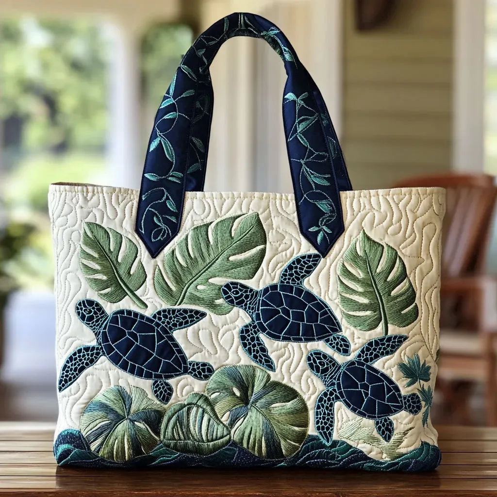 Bolsa artesanal – gracia de la tortuga marina