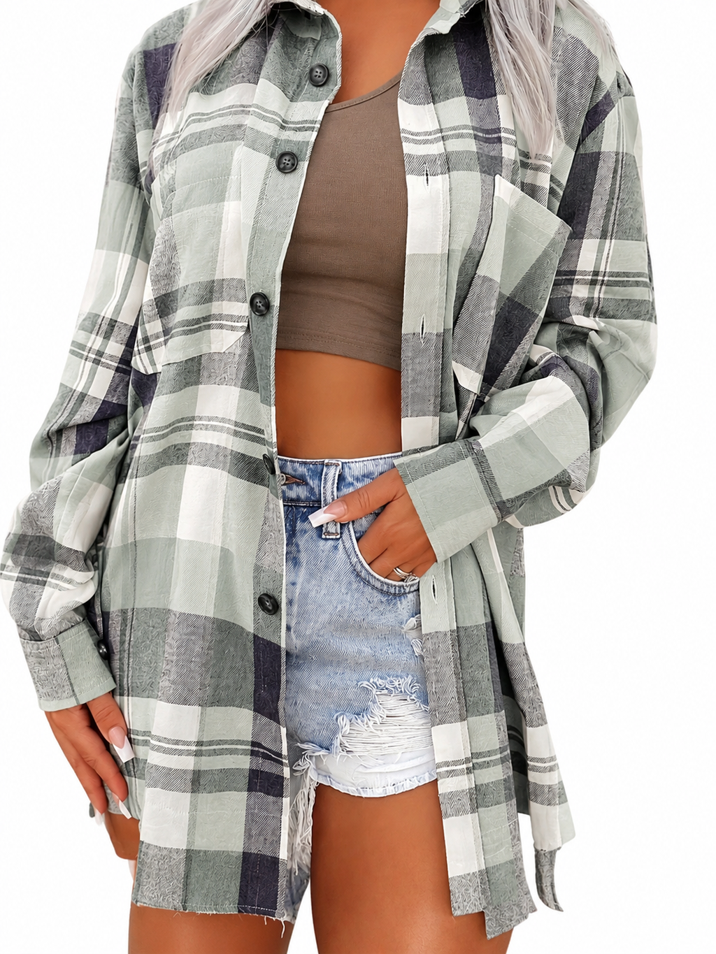 Valeria | CAMISA DE VERANO DE MANGA LARGA PARA MUJER