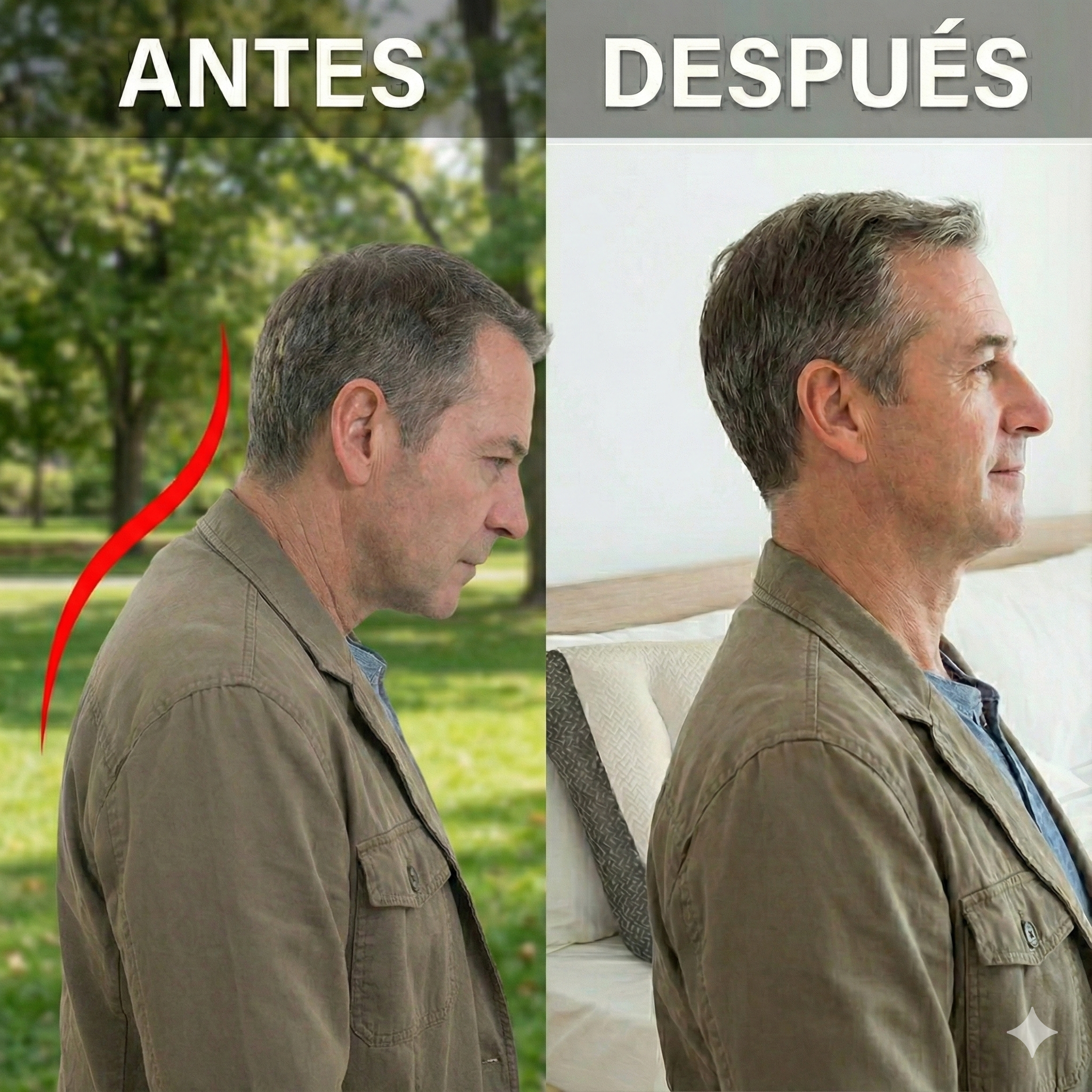 1+1 GRATIS | CONFORTSLEEP™ - La única almohada viscoelástica del mercado con soporte para la curvatura del cuello. (Incluye fundas GRATIS + 30 noches de prueba) *Medidas: 8x45x80cm