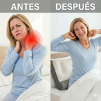 1+1 GRATIS | CONFORTSLEEP™ - La única almohada viscoelástica del mercado con soporte para la curvatura del cuello. (Incluye fundas GRATIS + 30 noches de prueba) *Medidas: 8x45x80cm