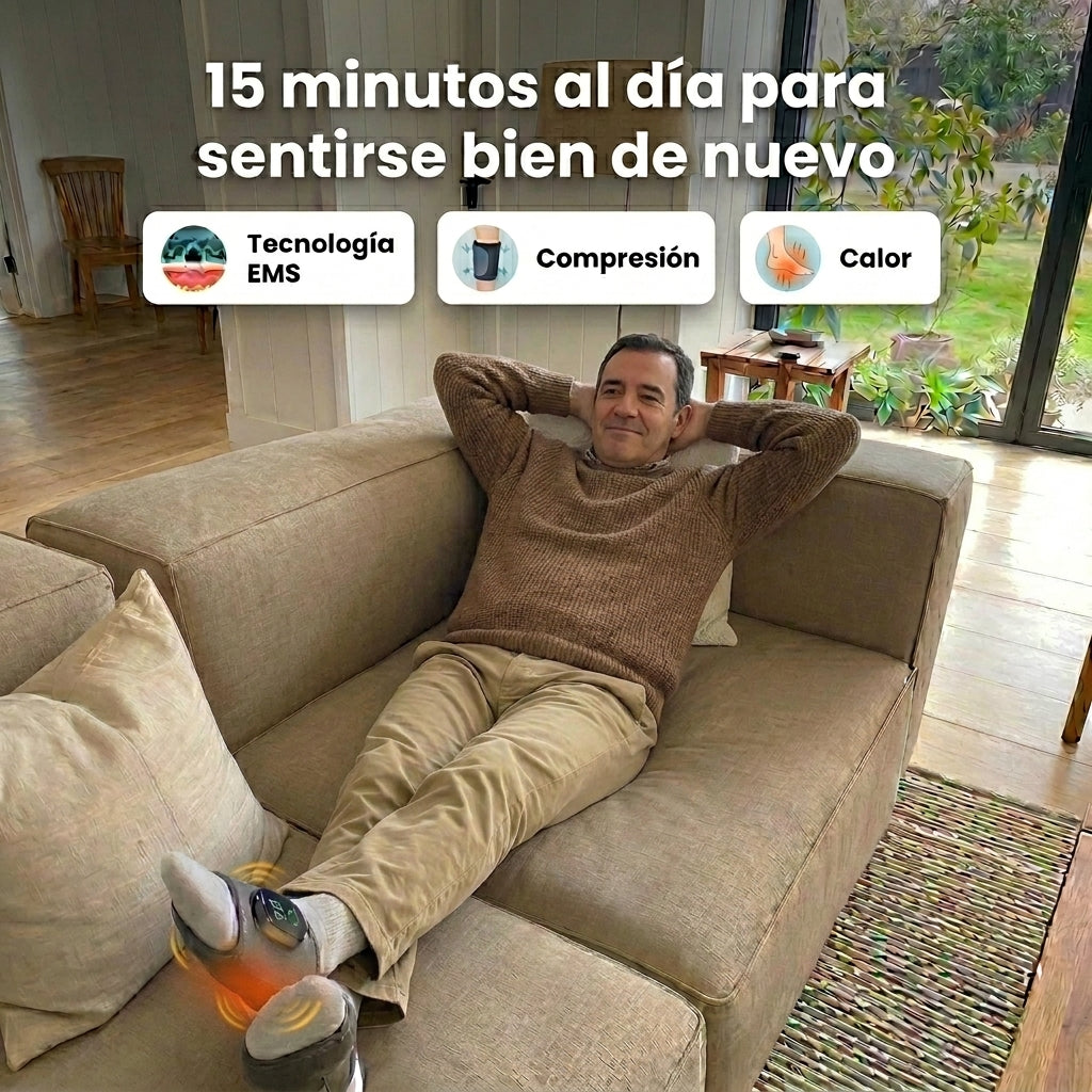 TheraPie™ — Masajeador 3-en-1 para Piernas Cansadas e Hinchadas